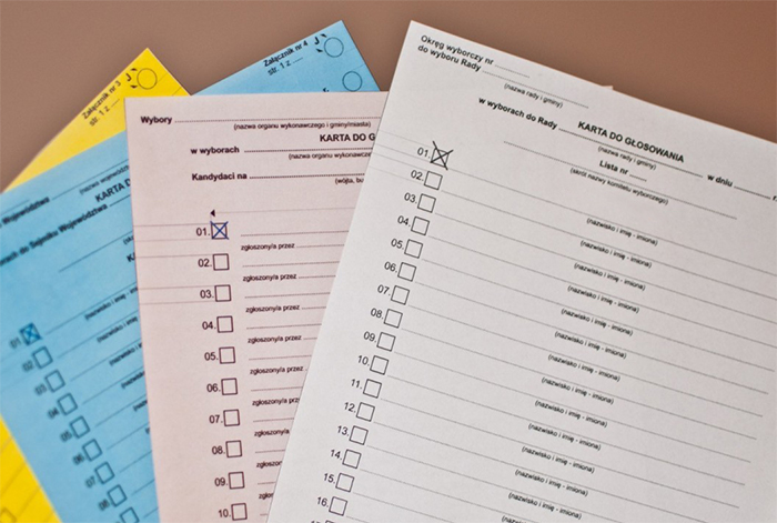 Konsultacje wzorów kart do głosowania w wyborach samorządowych