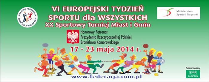Europejski Tydzień Sportu dla Wszystkich   - XX Jubileuszowy STMiG 2014