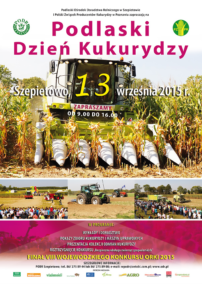 Podlaski Dzień Kukurydzy (13 września 2015 r.)