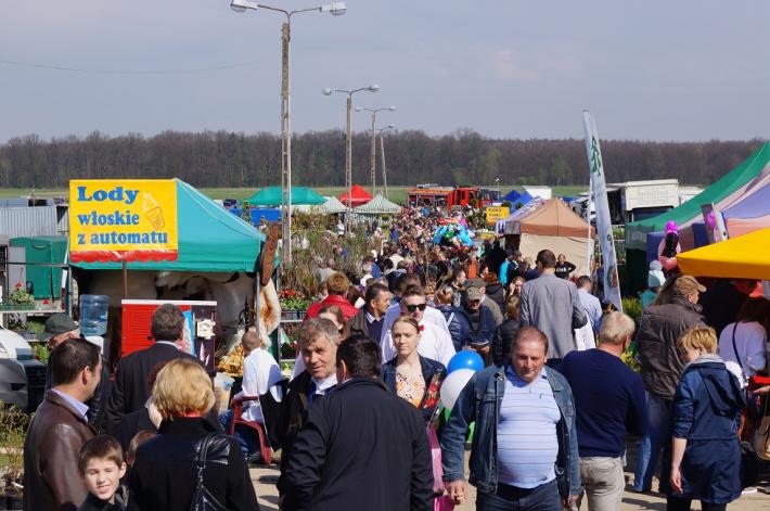 Tłumy na Wiosennych Targach Ogrodniczych