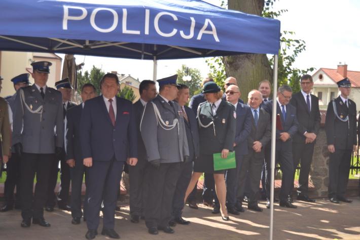 Uroczyste obchody Święta Policji w Kolnie