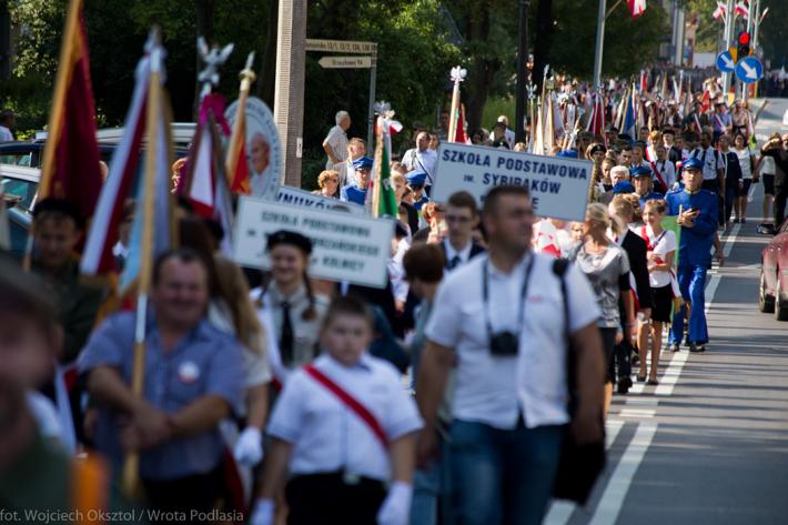 Wyjazd uczniów Gimnazjum w Stawiskach na XVI Marsz Pamięci Sybiru