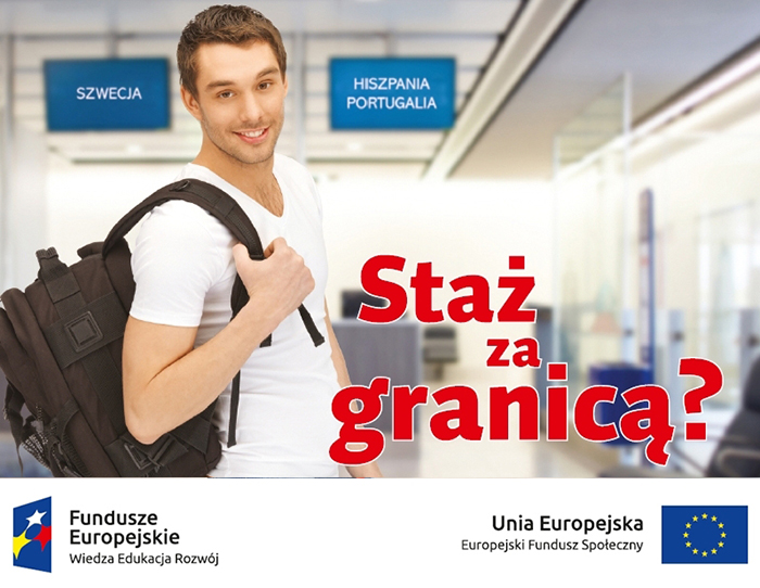 Wyjedź na staż do Hiszpanii, Portugalii, Szwecji i zdobądź międzynarodowe doświadczenie!