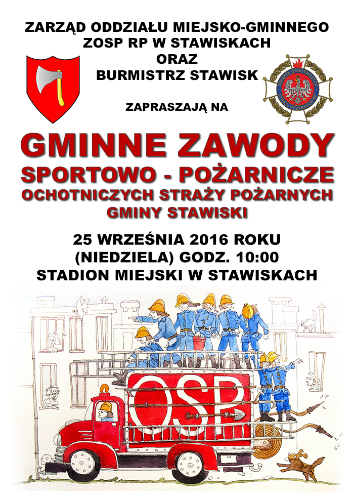 GMINNE ZAWODY SPORTOWO - POŻARNICZE
