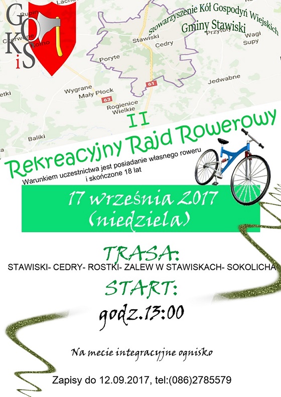 II Rekreacyjny Rajd Rowerowy