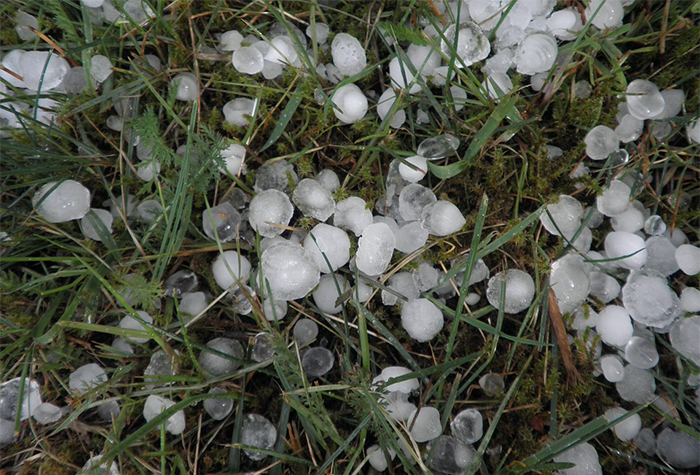 Ostrzeżenie meteorologiczne Nr 19 - Burze z gradem