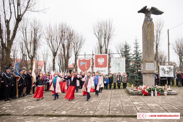 Obchody 100. rocznicy odzyskania niepodległości w gminie Stawiski