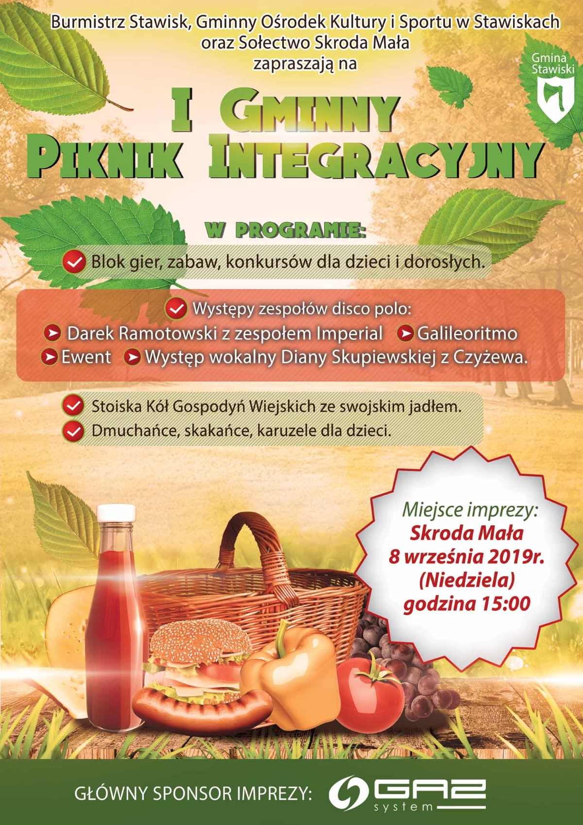 I Gminny Piknik Integracyjny