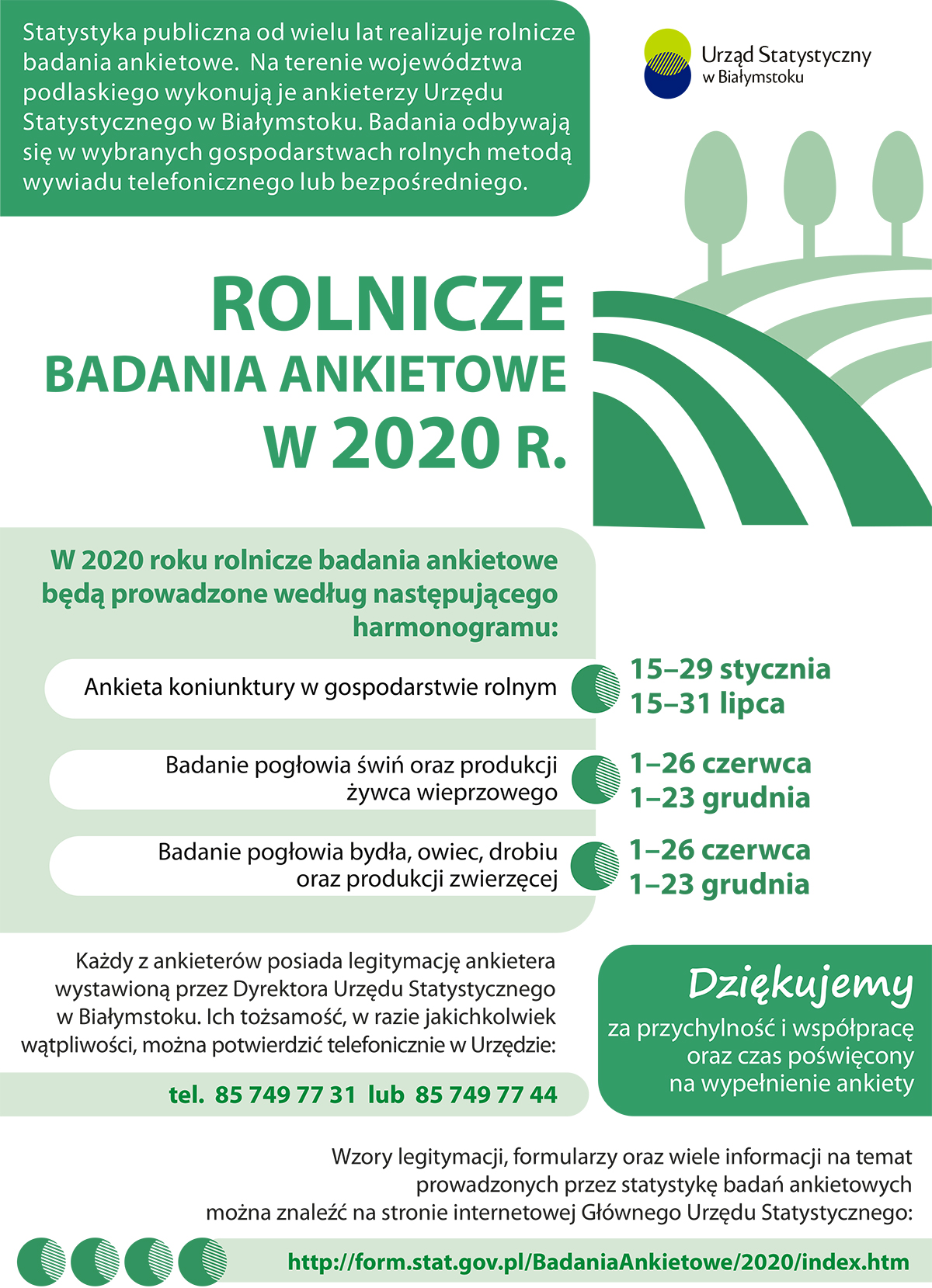 ROLNICZE BADANIA ANKIETOWE w 2020 r.