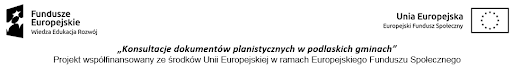 Konsultacje dokumentów planistycznych