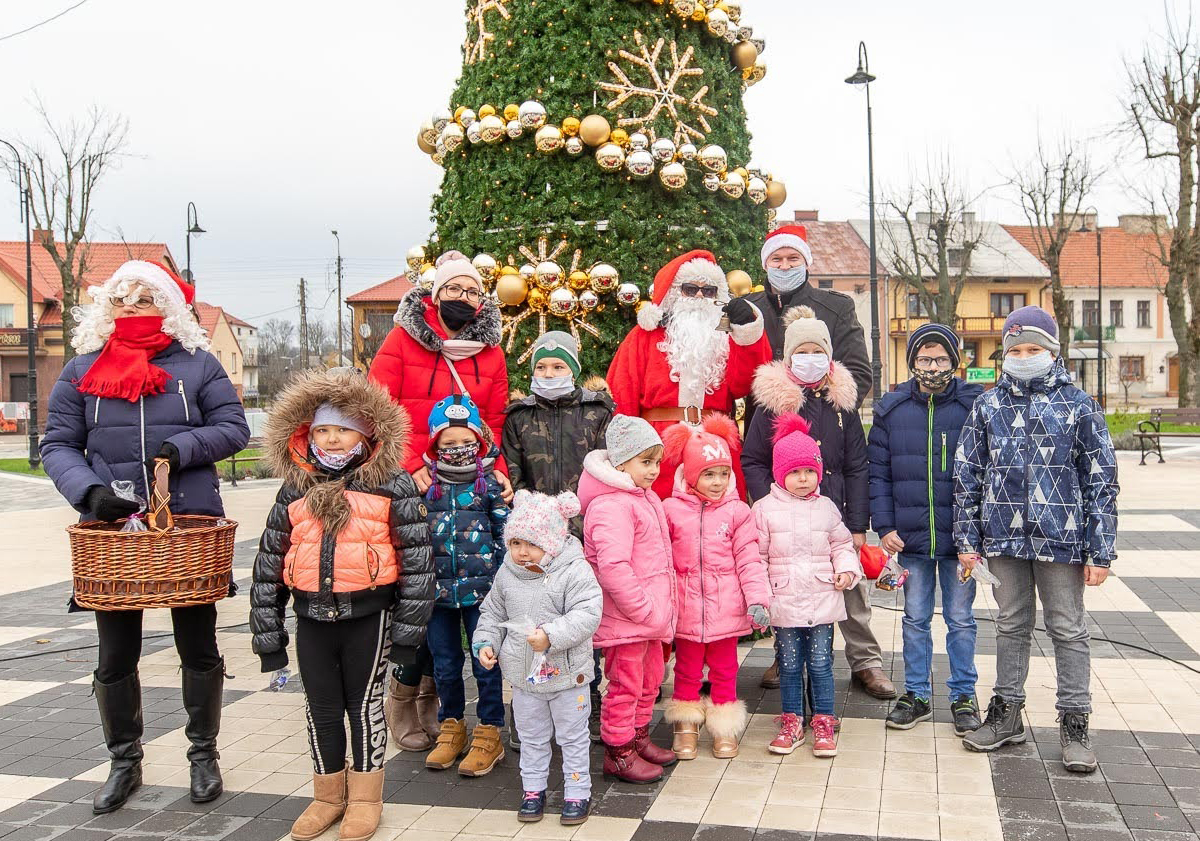 Mikołaj odwiedził dzieci z całej Gminy Stawiski