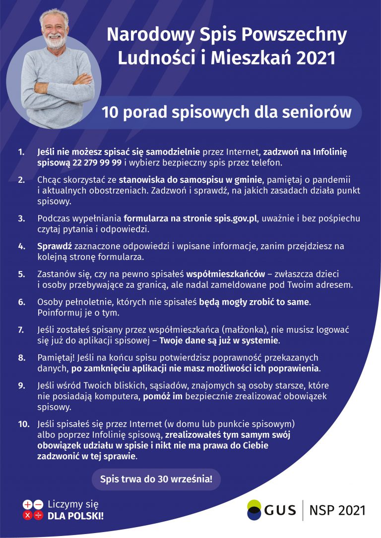 Pomóż seniorowi spisać się bezpiecznie