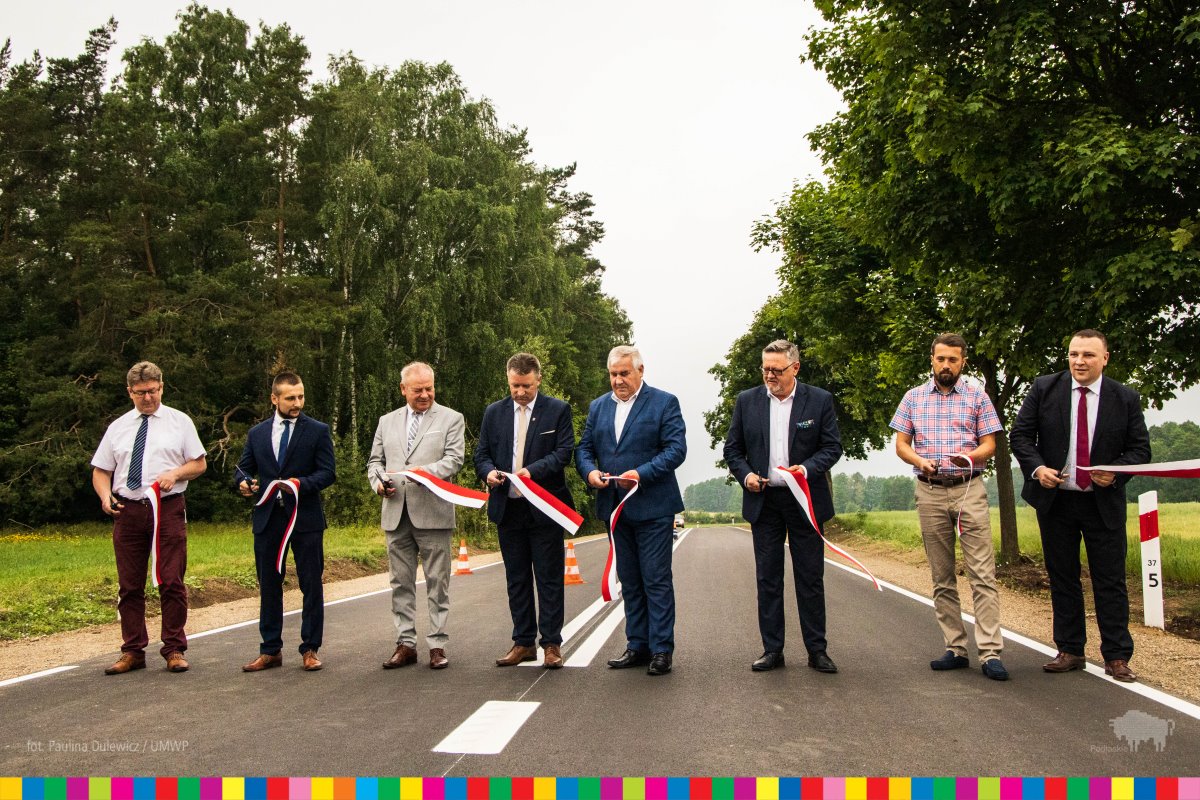 Droga wojewódzka od Stawisk do Kolna już wyremontowana!