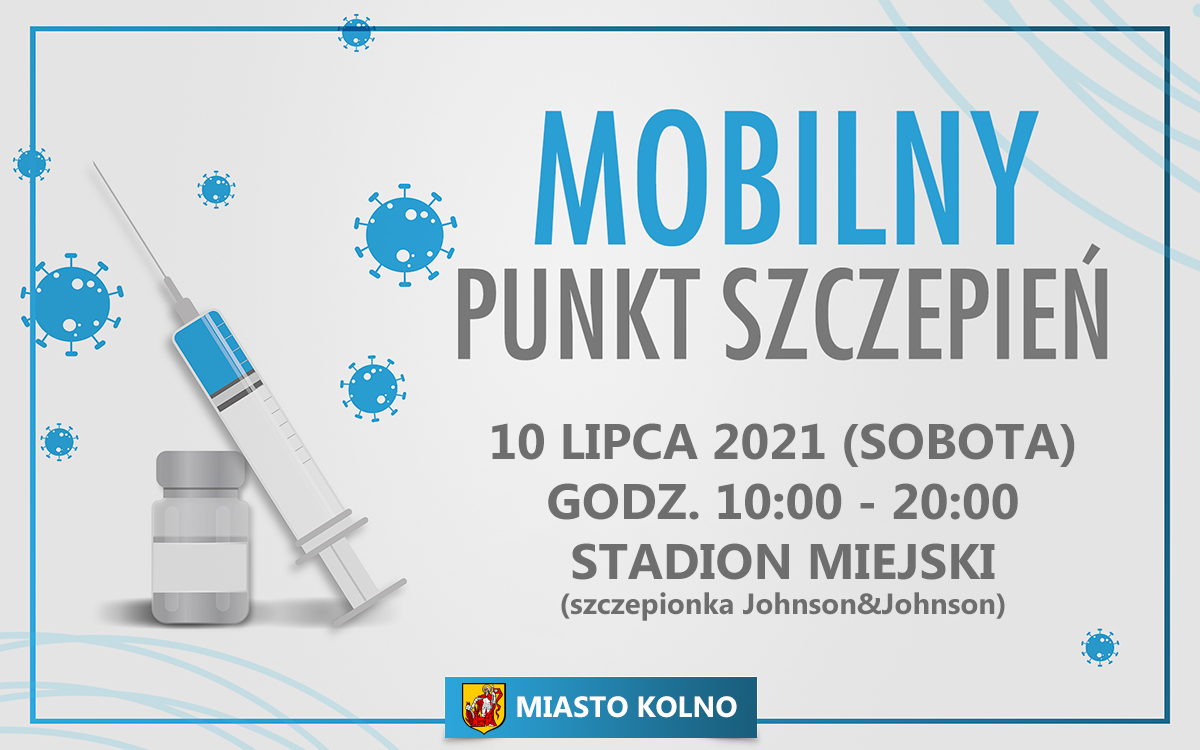 Mobilny punkt szczepień na 