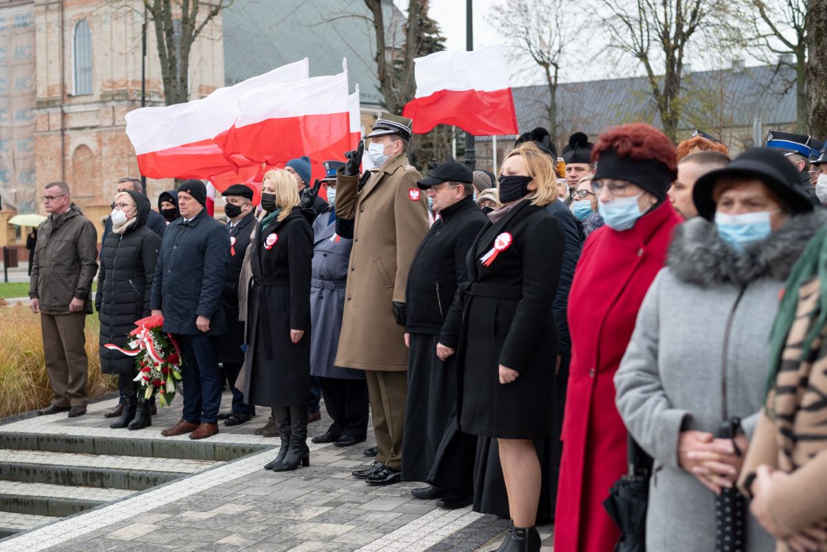 Patriotyczna uroczystość w Stawiskach