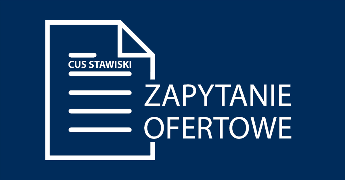 ZAPYTANIE OFERTOWE