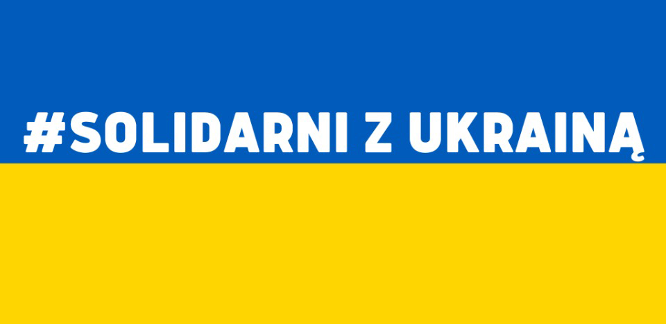 #Solidarni z Ukrainą. Zbiórka dla organizacji humanitarnych.