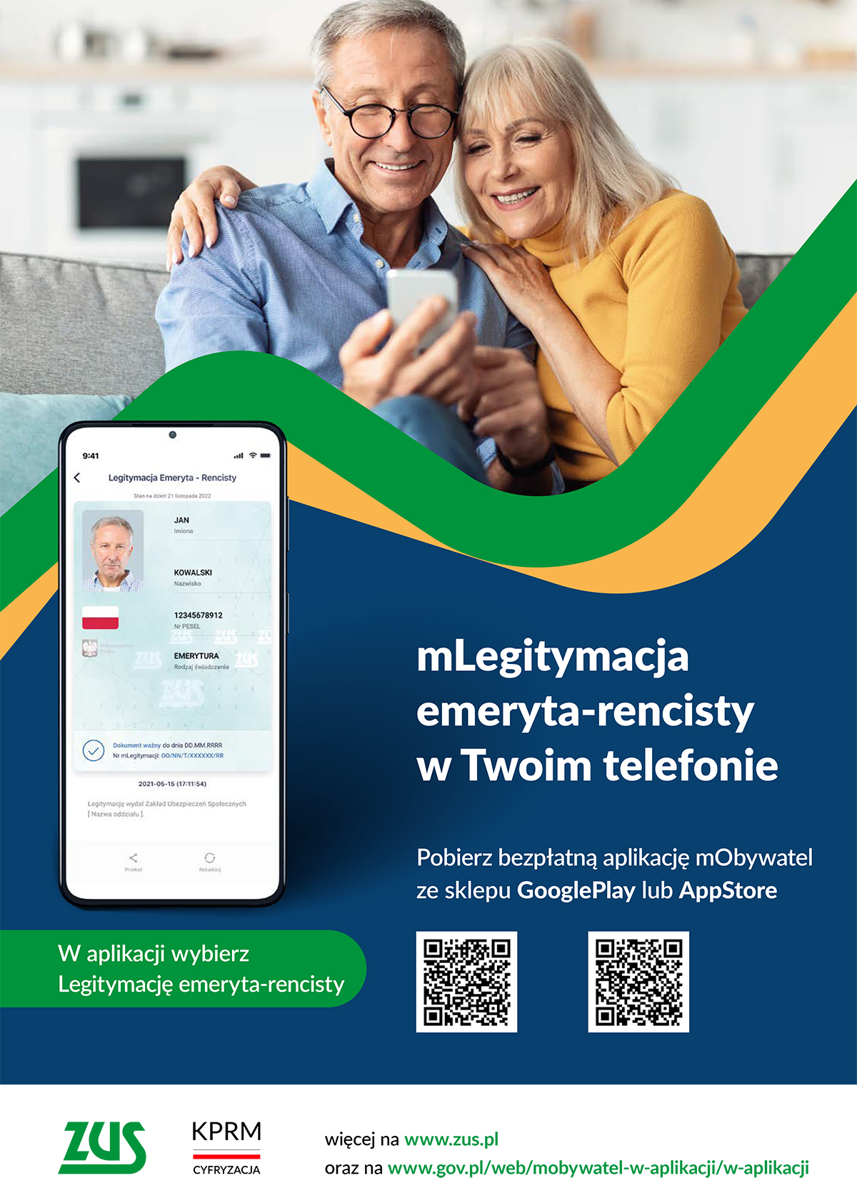 mLegitymacja emeryta-rencisty w Twoim telefonie