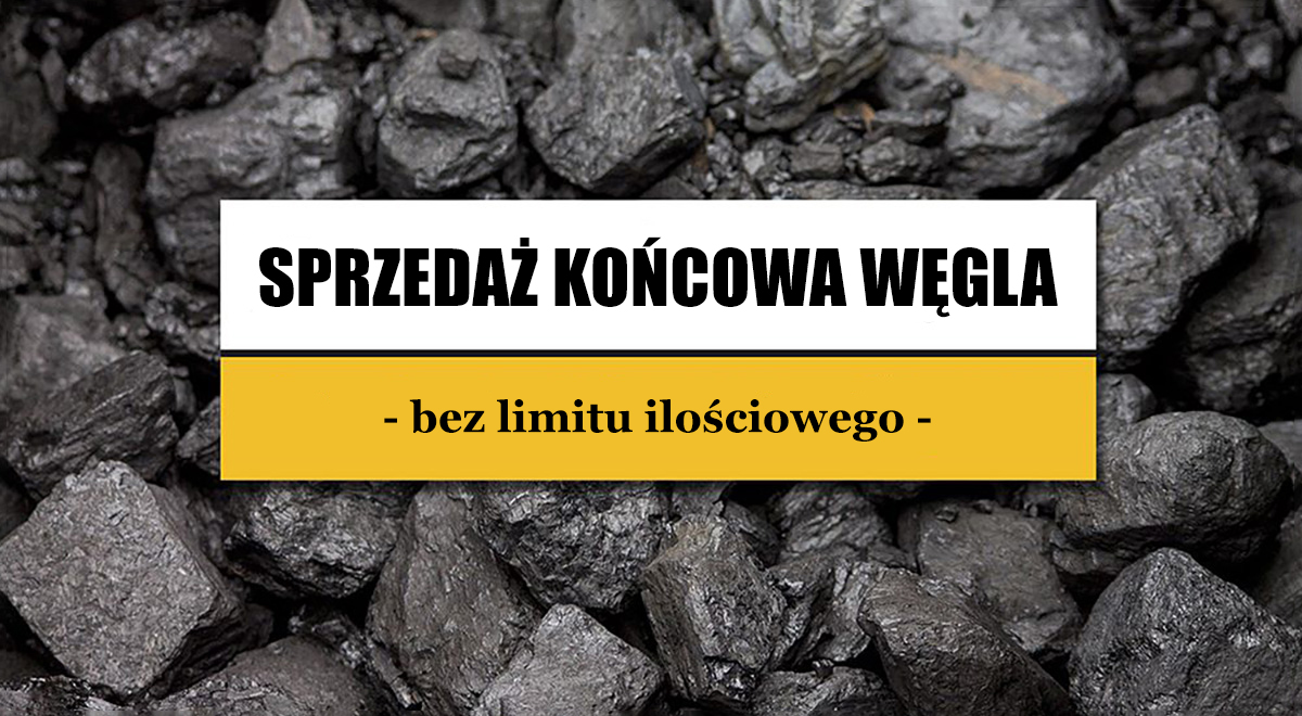 Sprzedaż końcowa węgla