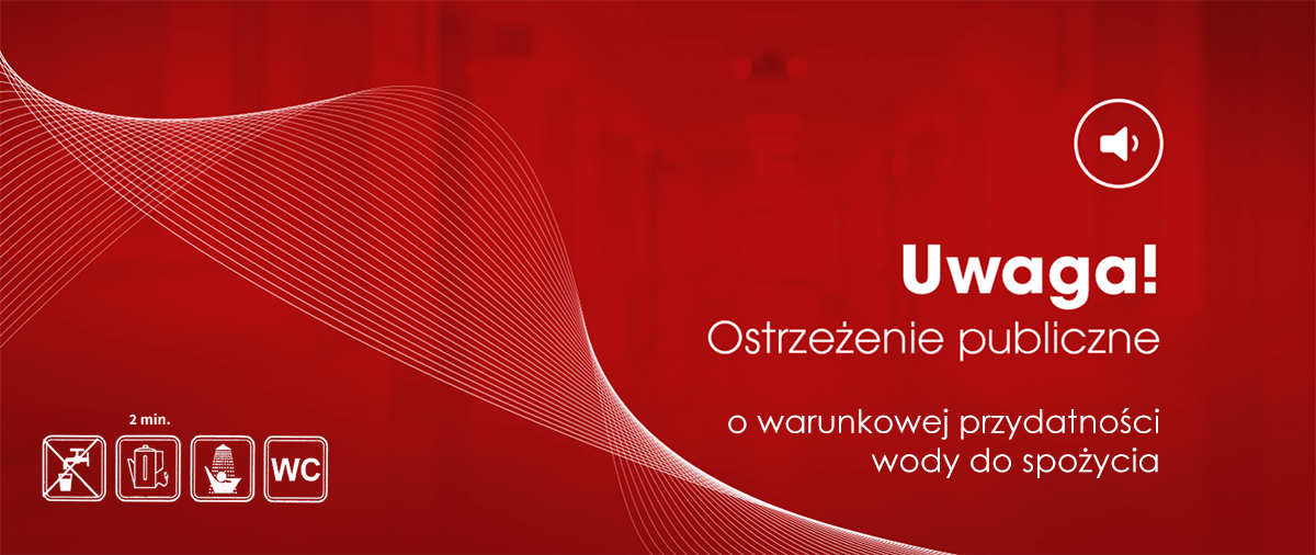 Komunikat o warunkowej przydatności wody do spożycia - wodociąg Karwowo (aktualizacja)