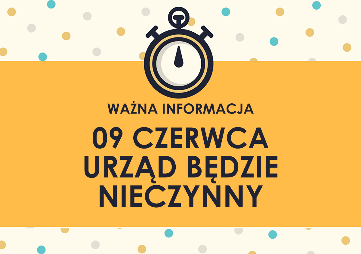 Zmiana w tygodniowym czasie pracy Urzędu Miejskiego w Stawiskach