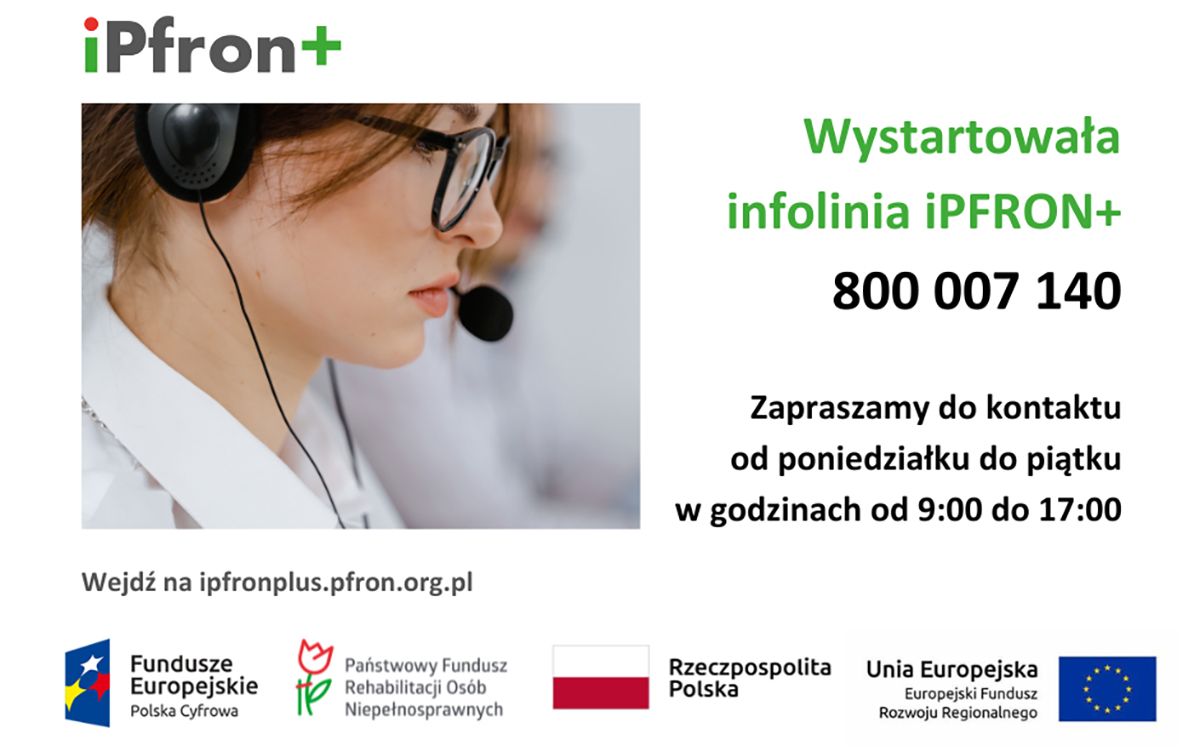 Wystartowała infolinia iPFRON+