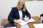 Podpisanie umowy ws. projektu 
