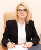 Fotografia przedstawiająca Panią Agnieszkę Rutkowską Burmistrza Stawisk